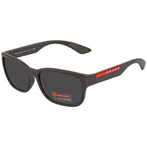 Sale! Prada Linea Rossa Dark Grey Sunglasses